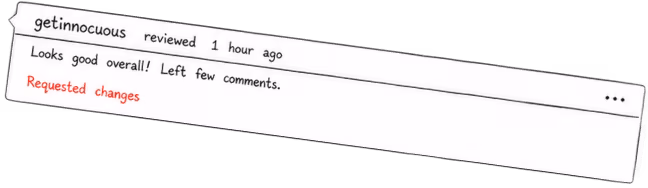 GitHub comment screenshot